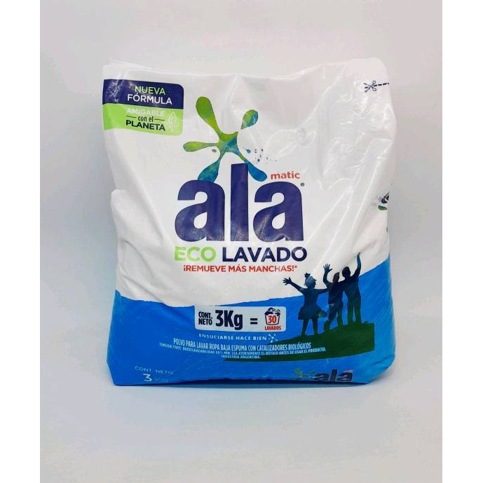 ALA J.POLVO MATIC ECOLAVADO X 3 KG. (7)