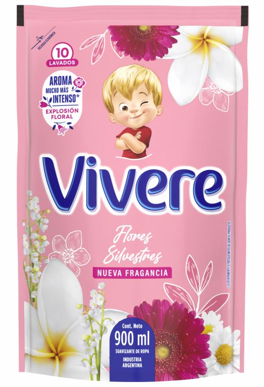 VIVERE SUAV.FLORES SILVESTRES X 900 ML (12)
