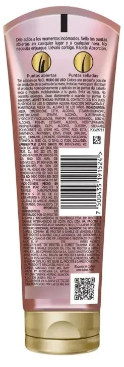 PANTENE SELLADOR DE PUNTAS COLAGENO X 90 ML (12)