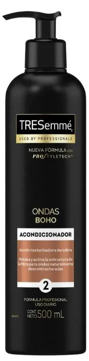 TRESEMME AC.ONDAS BOHO X 500 ML (12)