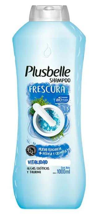 PLUSBELLE SH.FRESCURA X 1 L. (12)