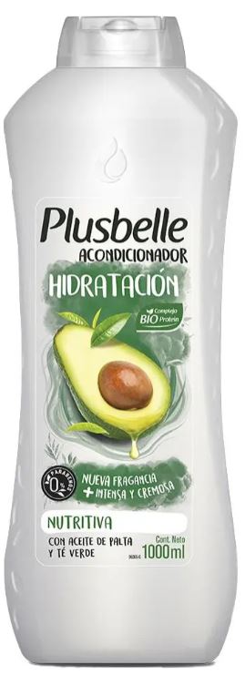 PLUSBELLE AC.HIDRAT.NUTRITIVA X 1 L. (12)