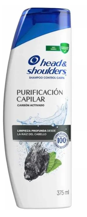 HEADSHOUL SH.PURIFICACION CAPILAR X 375 ML (12)