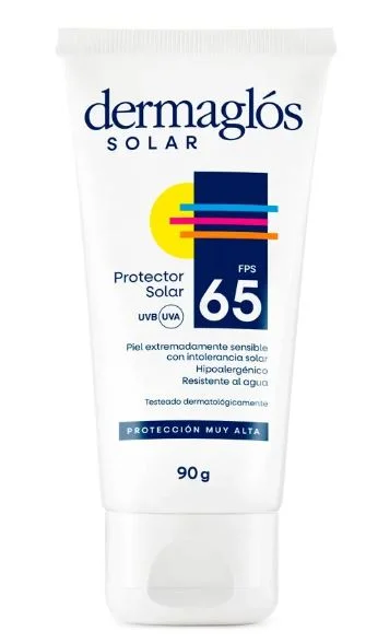 DERMAGLOS PROT.SOLAR FPS-65 X 90 ML (24)