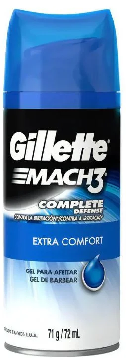 GILLETTE GEL DE AFEITAR EXTR COMF.X 71 ML (12)