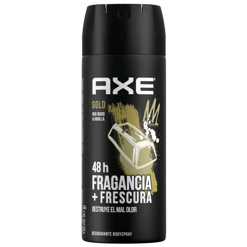 AXE DEO BS GOLD VAINILLA X 150 ML (12)