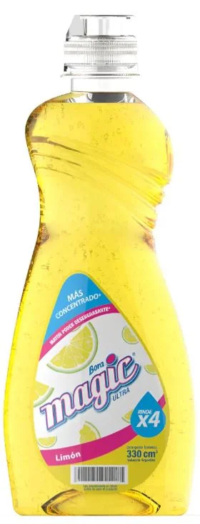 BORA DET.MAGIC ULTRA LIMON X 330 CC. (12) 