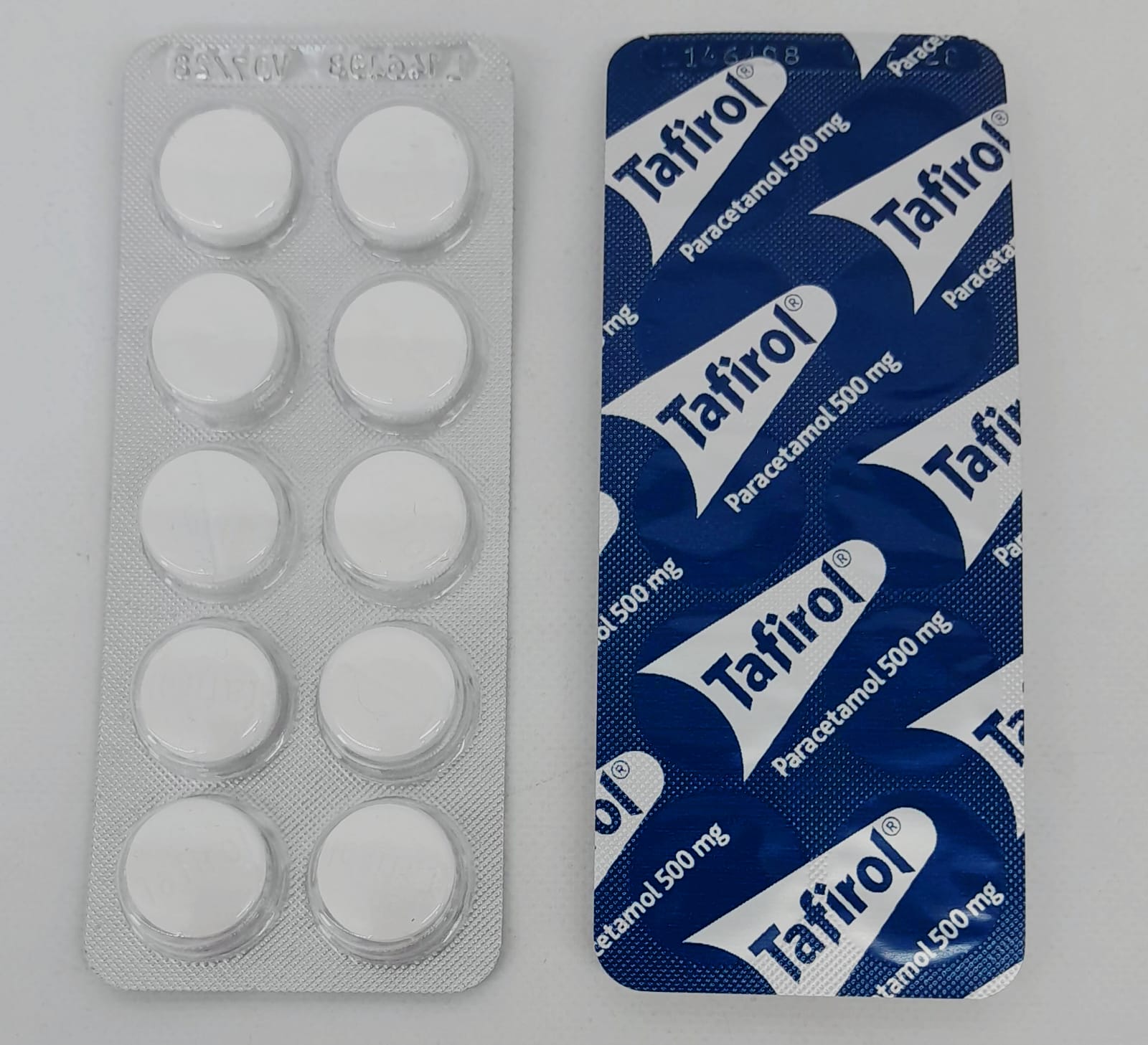 ARTICULOS DE PERFUMERIA VARIOS                                 TAFIROL 500 MG X 10 COMP. 
