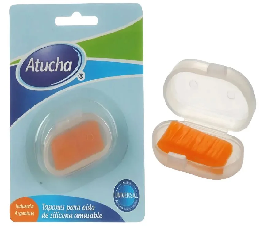 ATUCHA TAPON SILICONA P/OIDO AMASABLE