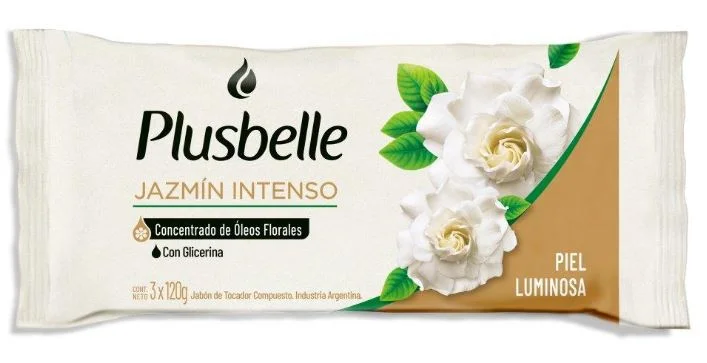 PLUSBELLE JAB.JAZMIN INTENSO 3 U.X 120 G. (27)