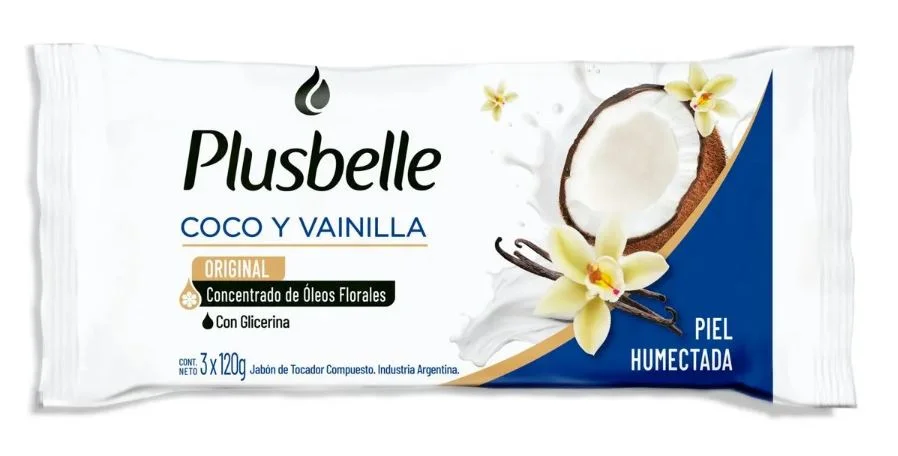 PLUSBELLE JAB.COCO Y VLLA 3 U.X 120 G. (27)