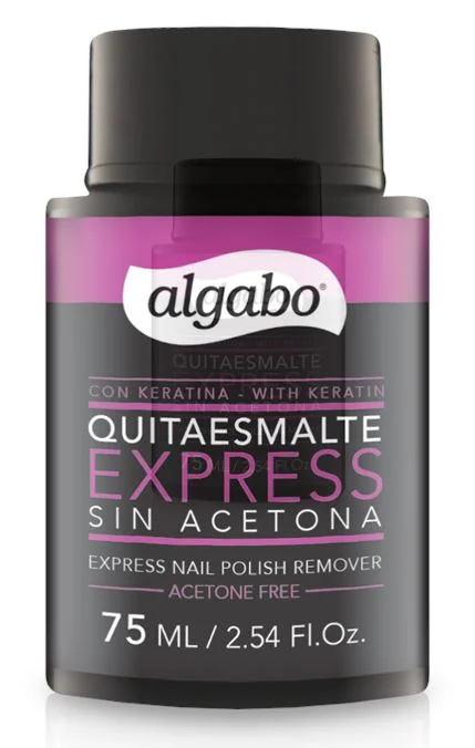ALGABO QUITAESMALTE EXPRESS X 75 ML S/ACETONA (24)