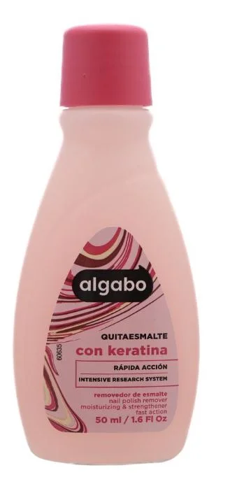 ALGABO QUITAESMALTE KERATINA X 50 ML (24)