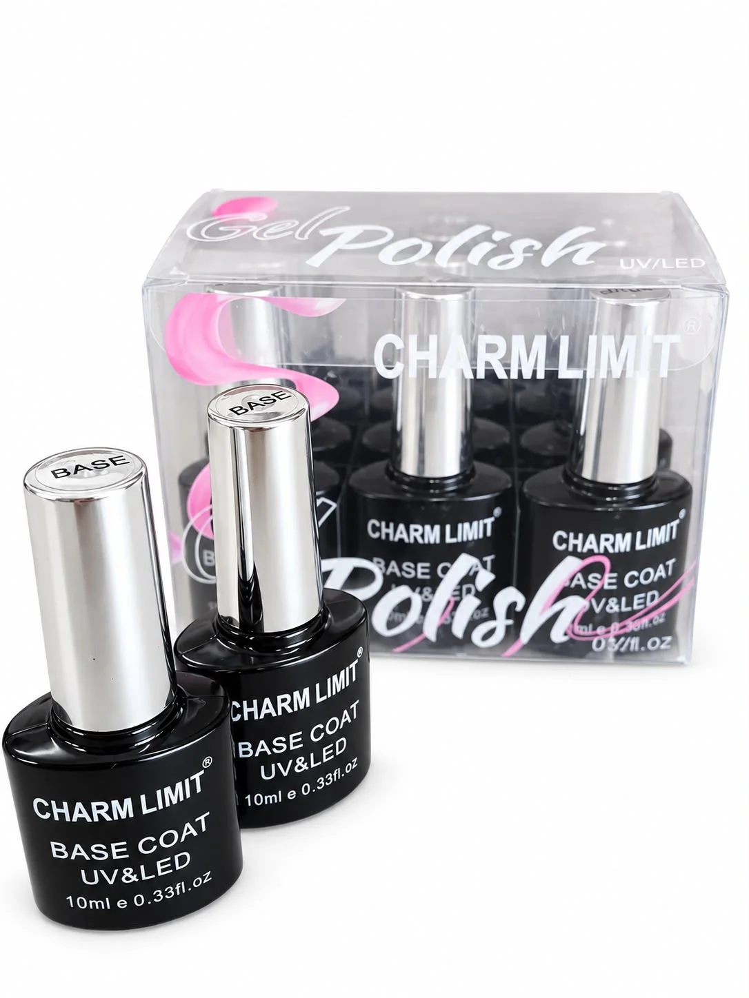 CHARM L.ESMALTE BASE COAT SEMI PERM.X 10 ML