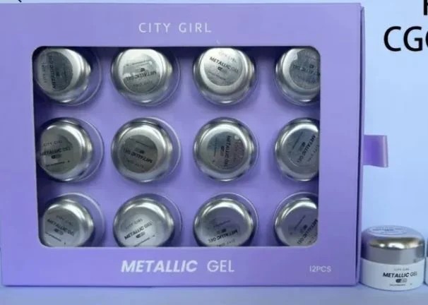 CITY GIRL GEL METALICO X 8 G.(PX2434)
