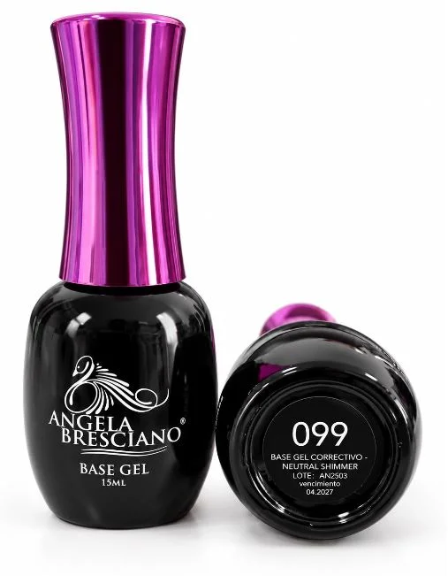 ANGELA BRESCIANO BASE GEL CORREC.NEUTRAL SHIMMER X 15 ML - 099