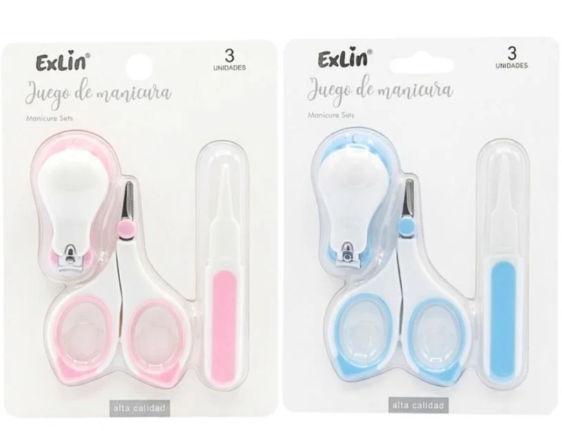 EXLIN SET MANICURA X 3 PCS (150259)