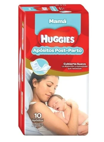 HUGGIES APOSITO POST-PARTO X 10 U. (12)