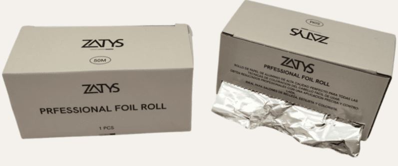 ZATYS ROLLO PAPEL ALUMINIO 50M X 12CM