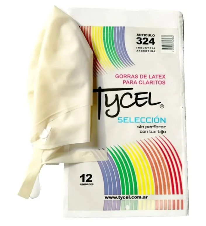 TYCEL GORRO P/CLARITO S/PERFORAR SELECCION X U.(324)- (12)