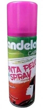 CANDELA PINTA PELO EN SPRAY ROSA X 80 GR  (24)