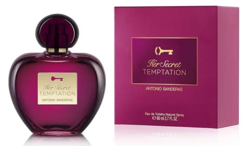 A.BANDERAS HER SECRET TEMPT.WOM.EDT X 80 ML