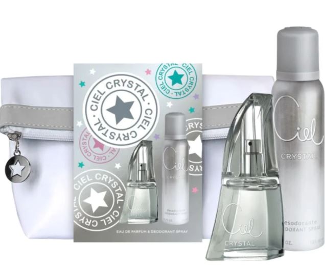 CIEL CRYSTAL NEW NESSESAIRE EDT X 50 + DEO X 123 ML (3)