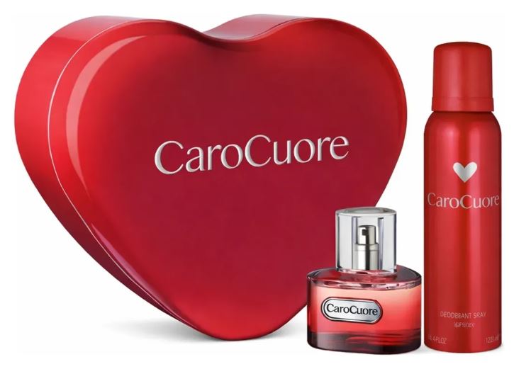CARO CUORE EDT X 60 ML + DEO X 123 ML (3) - LATA -