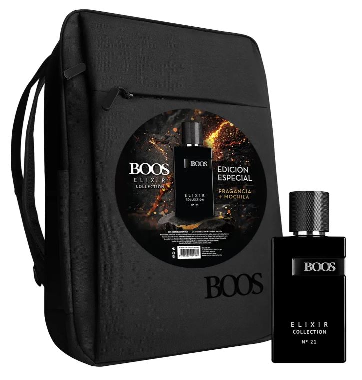 BOOS MEN ELIXIR N21 EDP X 100 ML + MOCHILA (6)