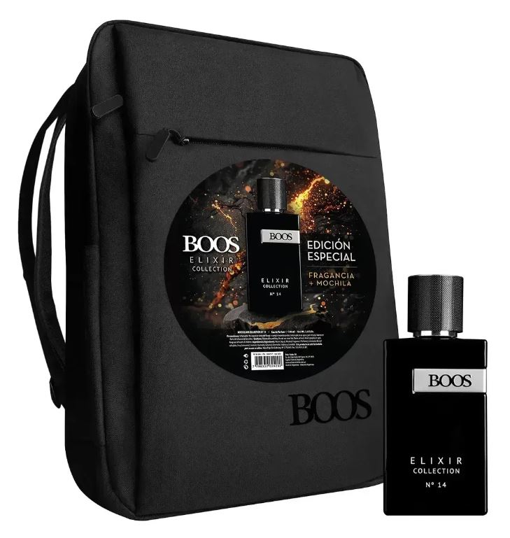 BOOS MEN ELIXIR N14 EDP X 100 ML + MOCHILA (6)