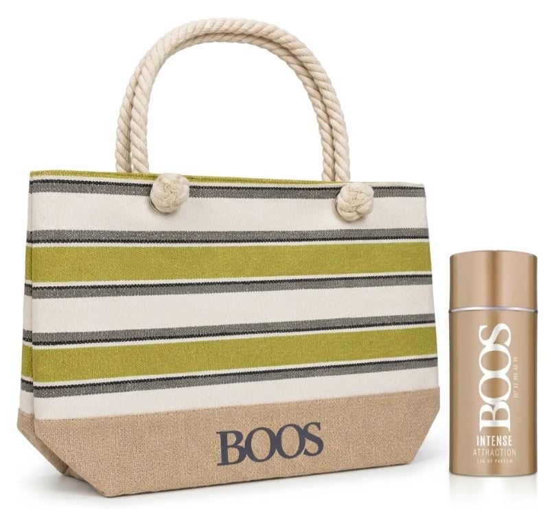 BOOS WOM.INTENSE ATTRACTION EDP X 90 ML + CARTERA (6)