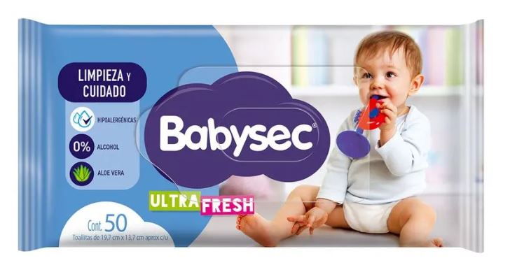 BABYSEC T.HUMEDA ULTRA FRESH X 50 U. (24)